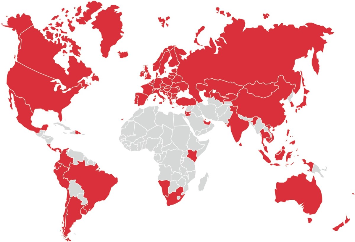 Würth World Map Würth World Map