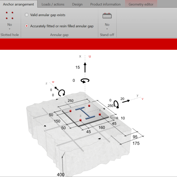 Würth Anchor Design Software