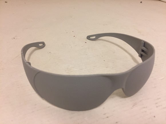 3D pattern safety goggles
