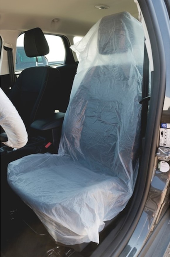 PE SEAT PROTECTOR ON ROLL