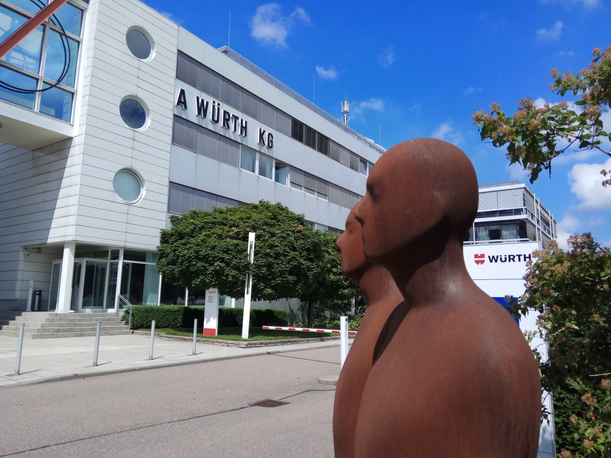 Sculptures and Illustrations can be found throughout the Würth campus