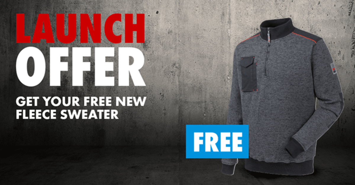 Spend £199 get a free fleece