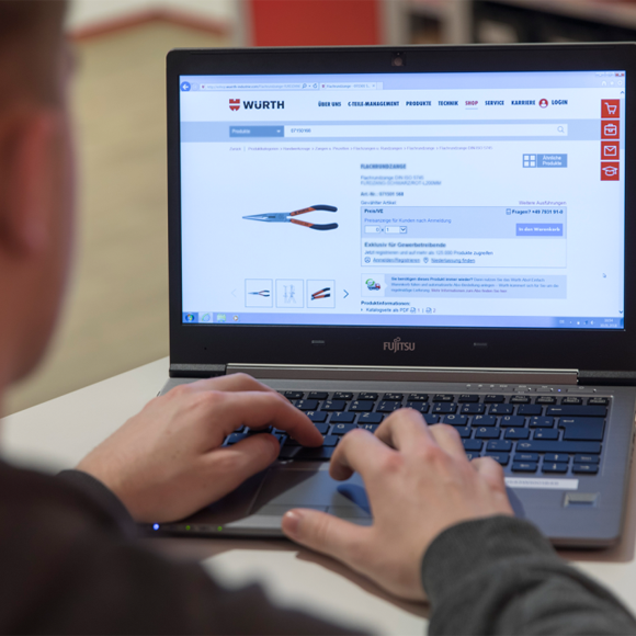 The Würth Online Shop