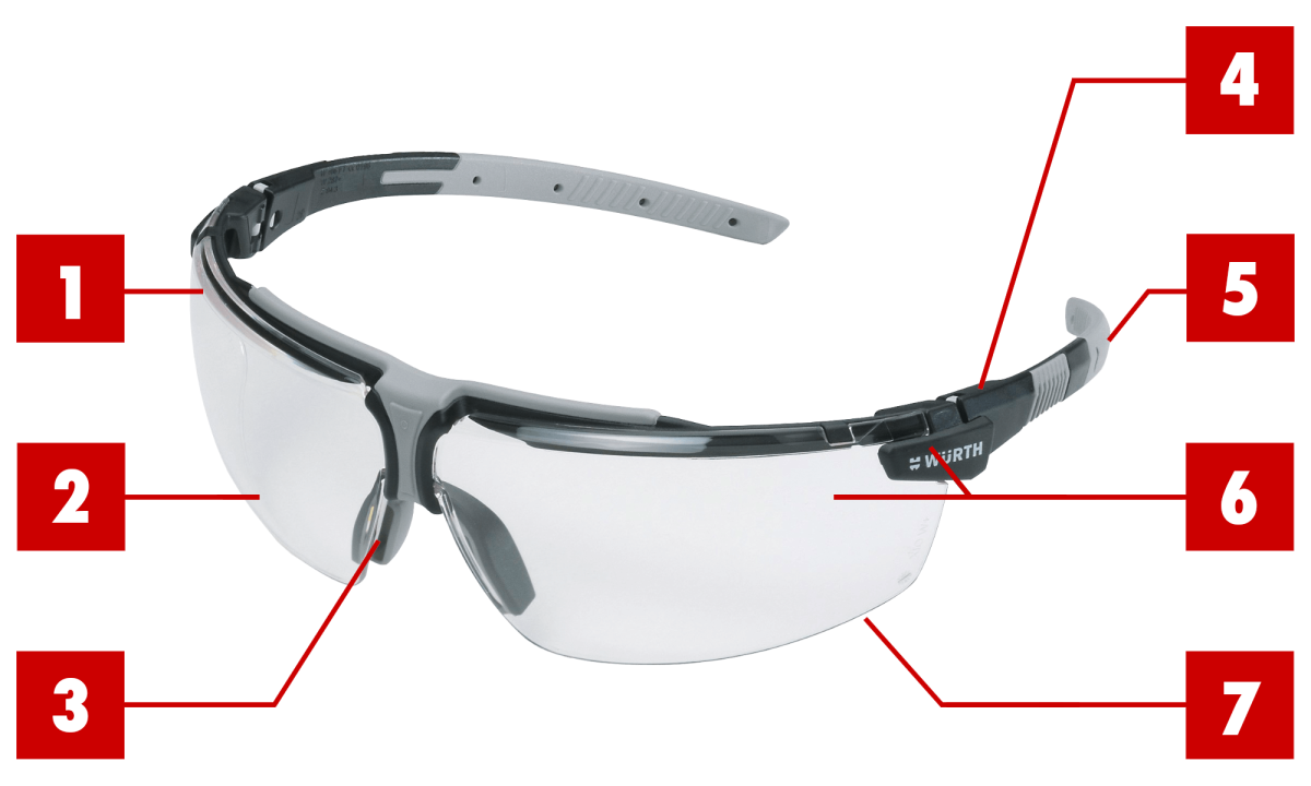 Spica® Safety Glasses