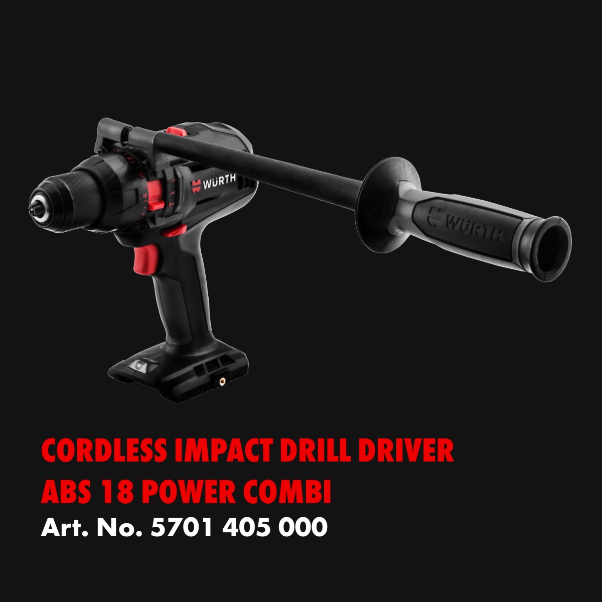Cordless Drill Driver ABS-18 Power Combi