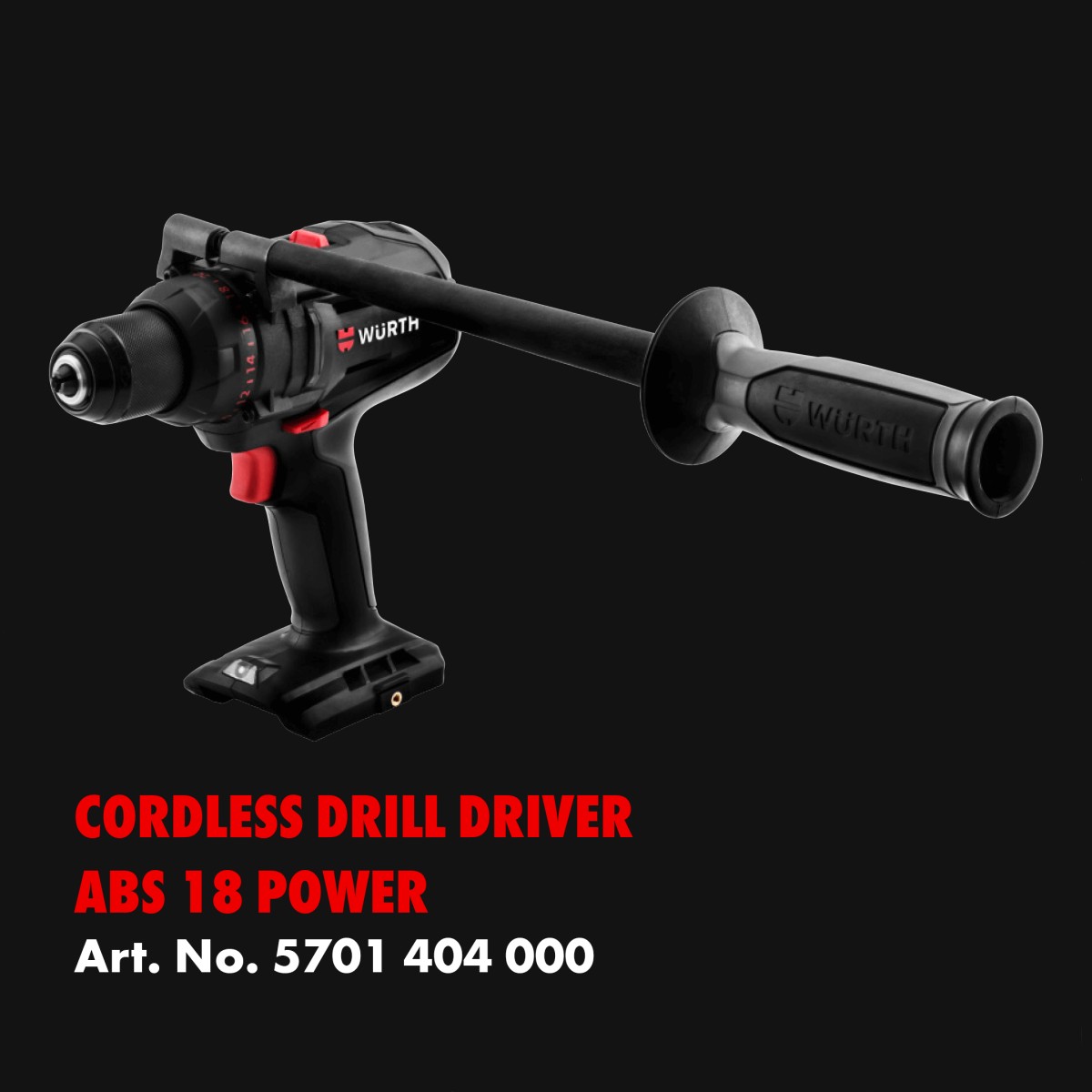 Cordless Drill Driver ABS-18 Power