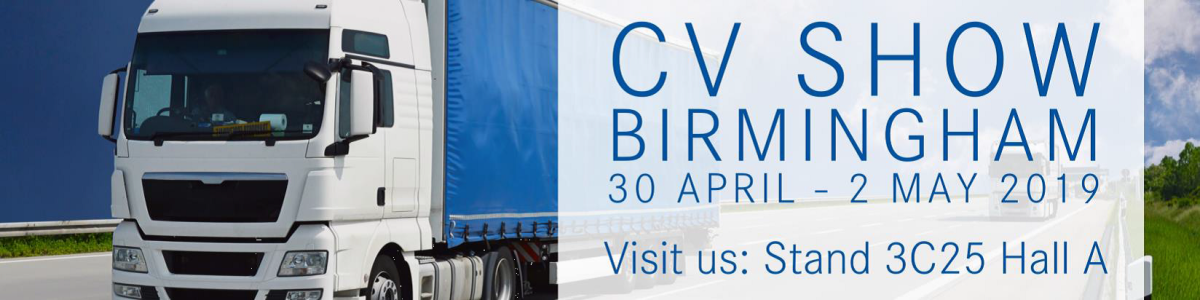 Visit Stand 3C25 in Hall 3A at the 2019 Commercial Vehicle Show in Birmingham