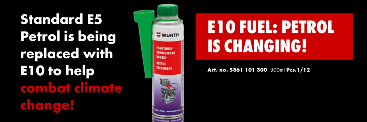 Prevent corrosion from E10 fuel with our Petrol Performance Improver