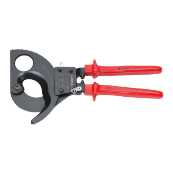 VDE ONE-HAND RATCHET CUTTERS