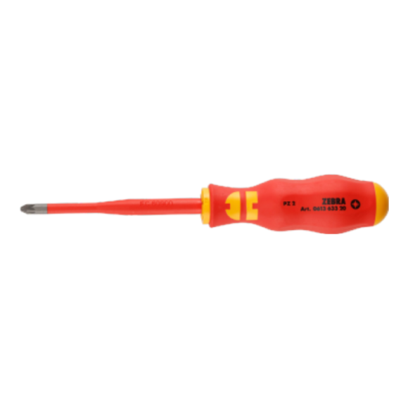 VDE SCREWDRIVER PZ RECESSED HEAD ULTRA-SLIM 