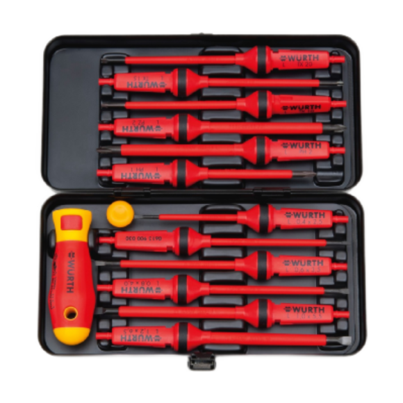 VDE SCREWDRIVER SET 14 PIECES 