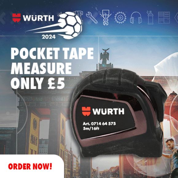 POCKET TAPE MEASURE PULL-LOCK MM/INCH