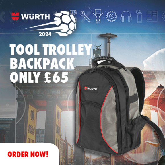 TOOL BACKPACK WITH ROLLERS