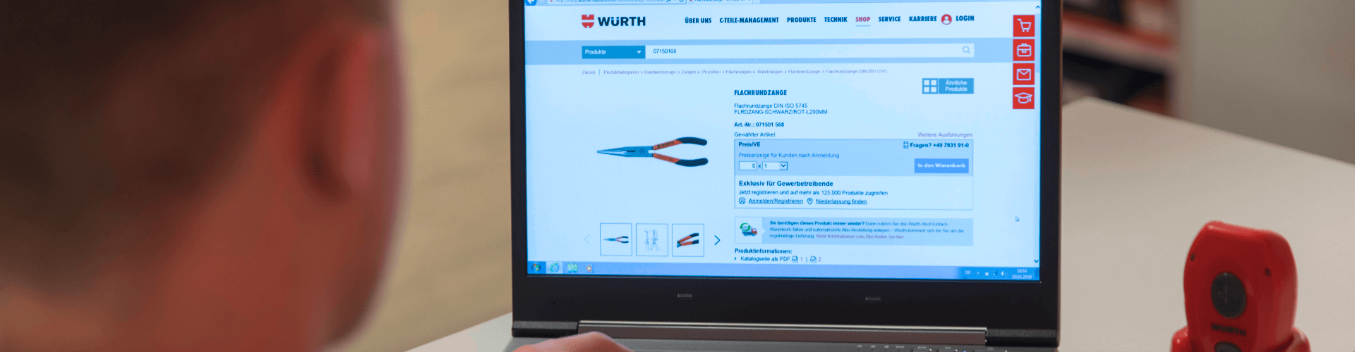 Shop online with Würth UK