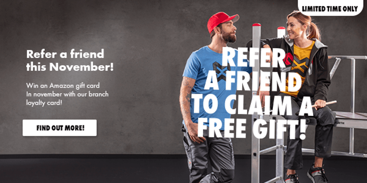 November Trade Store Refer a Friend Offer