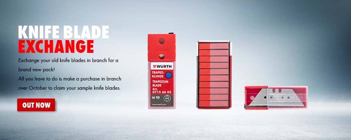 October Trade Store Knife Blade Offer October Trade Store Knife Blade Offer