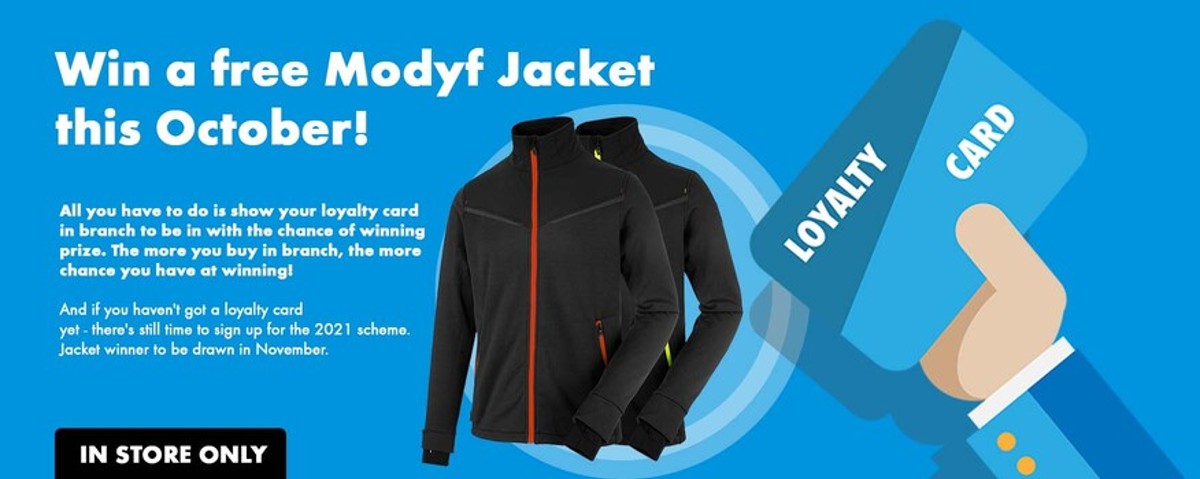 October Trade Store Modyf Jacket Offer October Trade Store Modyf Jacket Offer