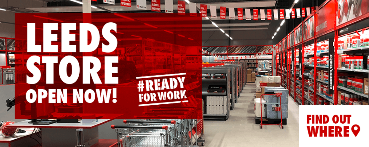 Würth Leeds is now open!