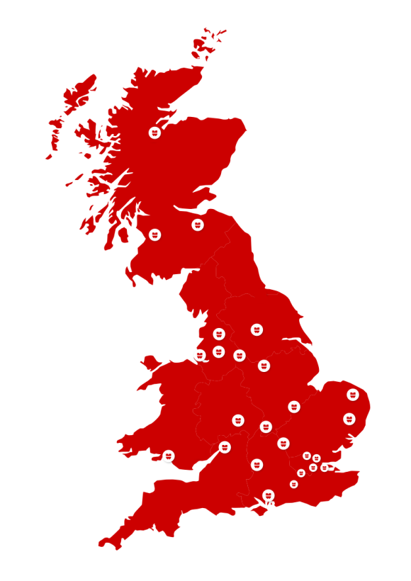 Würth UK Trade Store Locations