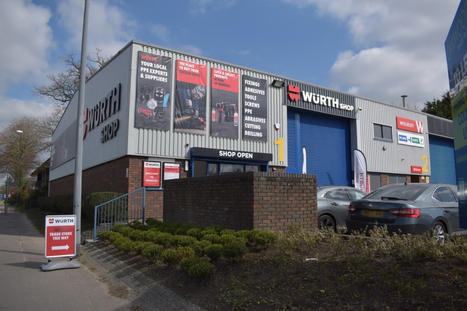 Trade store Crawley