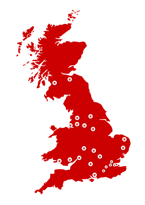 Würth UK Trade Store Locations