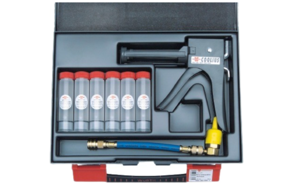 AIR CONDITIONING LEAK DETECTION ASSORTMENT FOR MOBILE USE ON R134A AIR-CONDITIONING SYSTEMS